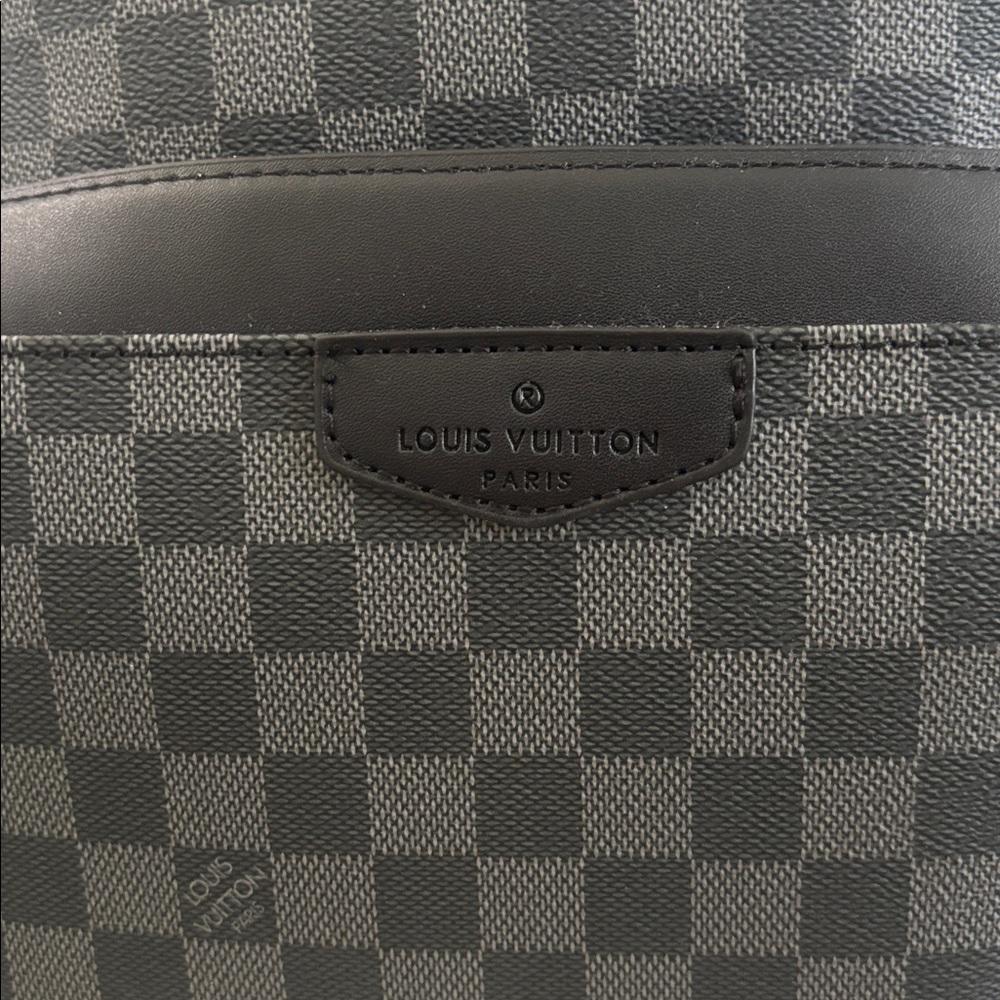 LV LEATHER BACKPACK - image 2